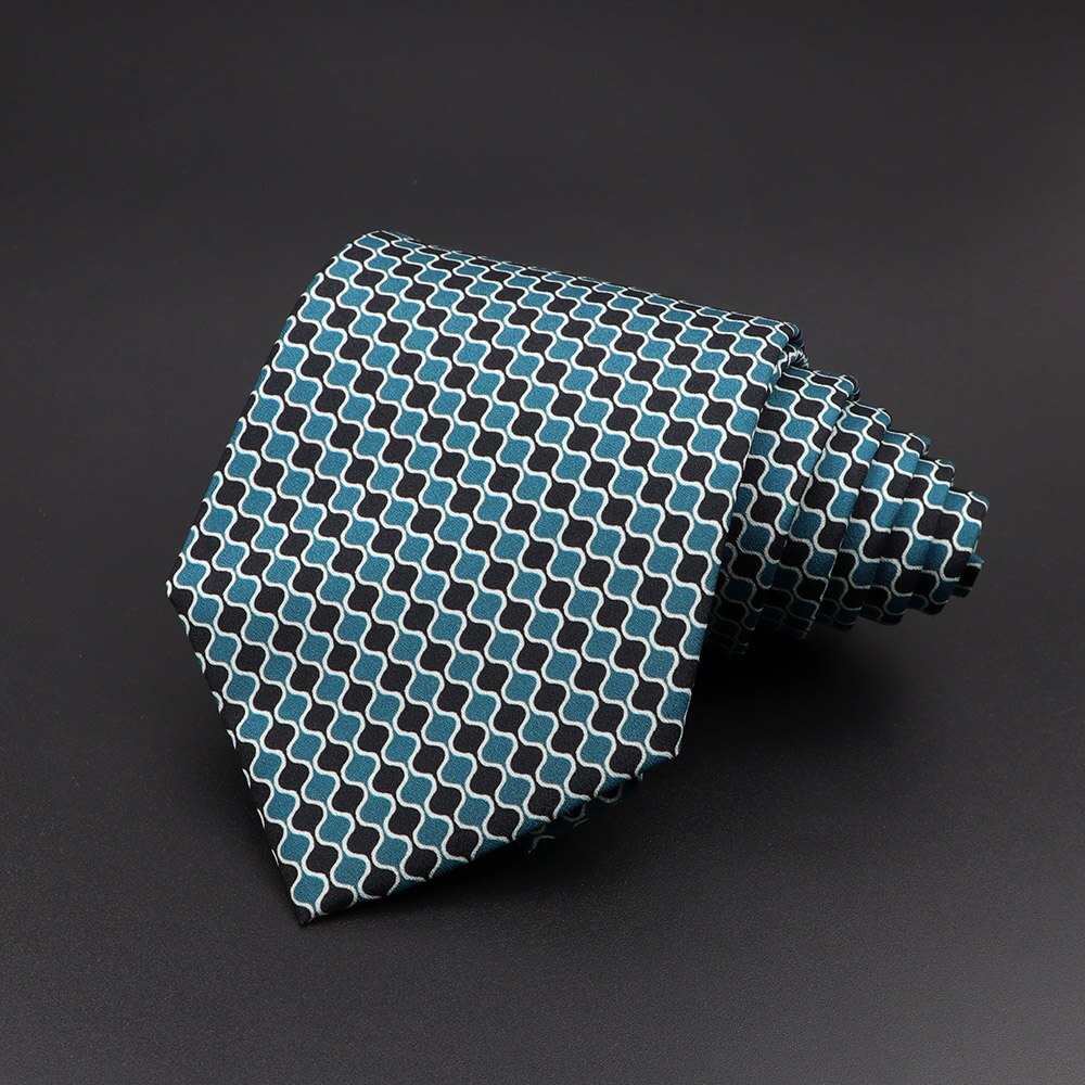 Mannen Mode 9 Cm Tie Paisley Bloemen Plaid Stripped Stropdassen Formele Zakelijke Banden Voor Wedding Party Pak Jurk Stropdas: 16