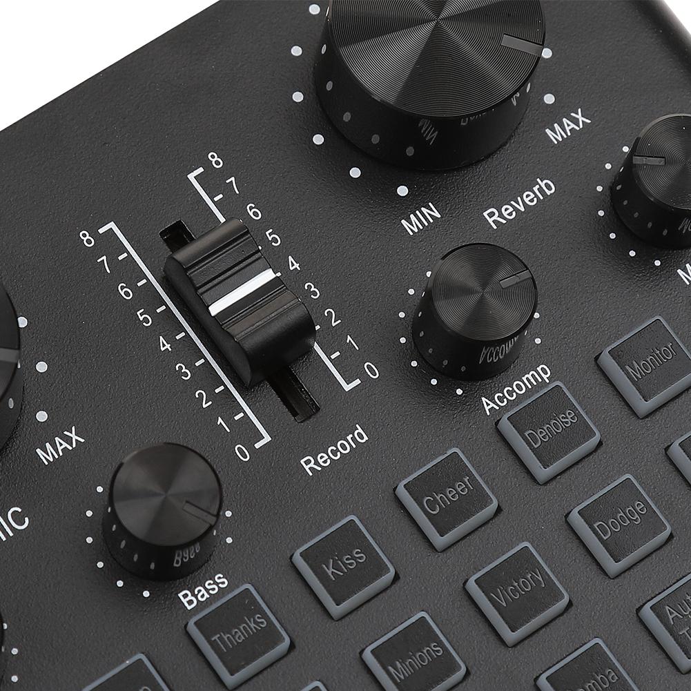 V8 Plus Sound Card Live Universal Internet Outdoor Live Broadcast Equipment ST TL Universal for Computer Pc Mobile Phone