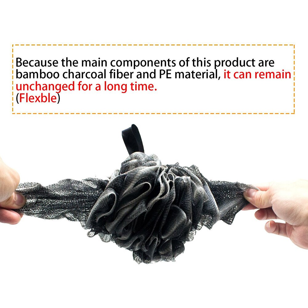 Soft Shower Mesh Foaming Sponge Bath Bubble Ball Body Skin Cleaner Body Cleaning Tools Bathroom Accessories LDO99