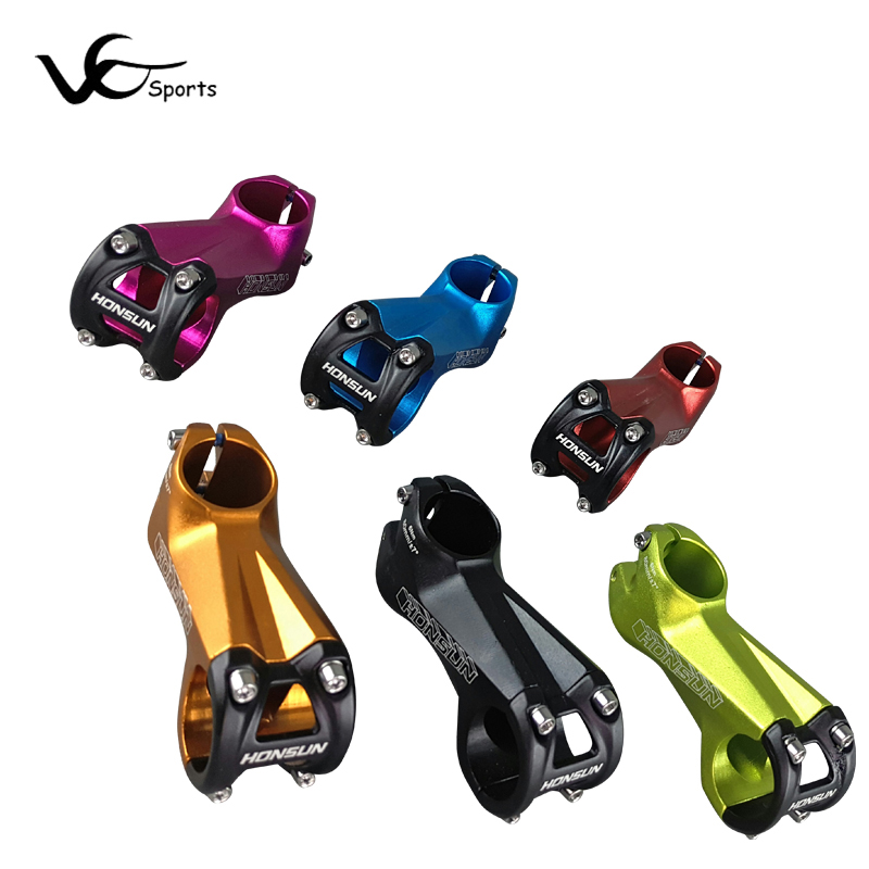 Fietsstuur stem vooruit 31.8mm 80mm MTB stem Al-legering CNC ultralight 170g mountainbike stuurpen riser vtt DH/AM/XC honsun