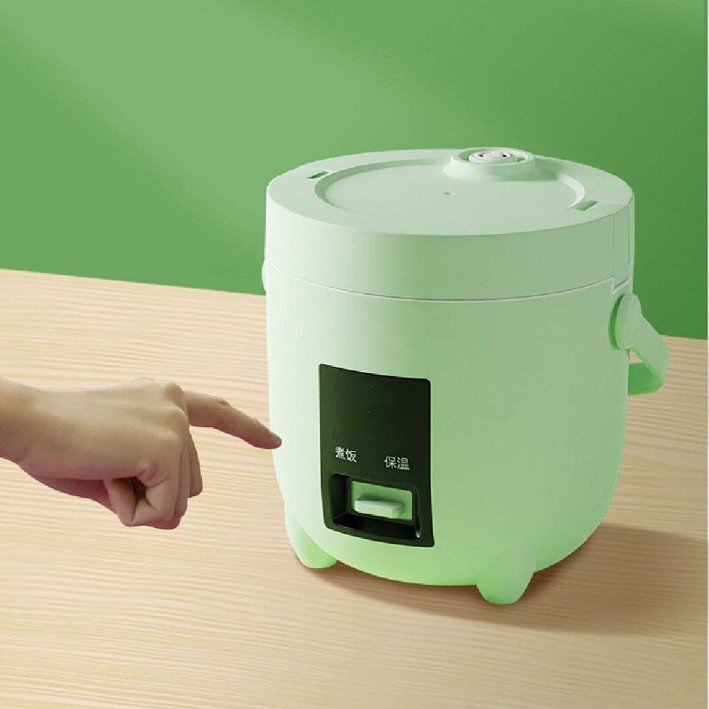 Olla arrocera eléctrica inteligente y automática para el hogar, cocina con revestimiento antiadherente, para 1-2 personas, 1,2 L