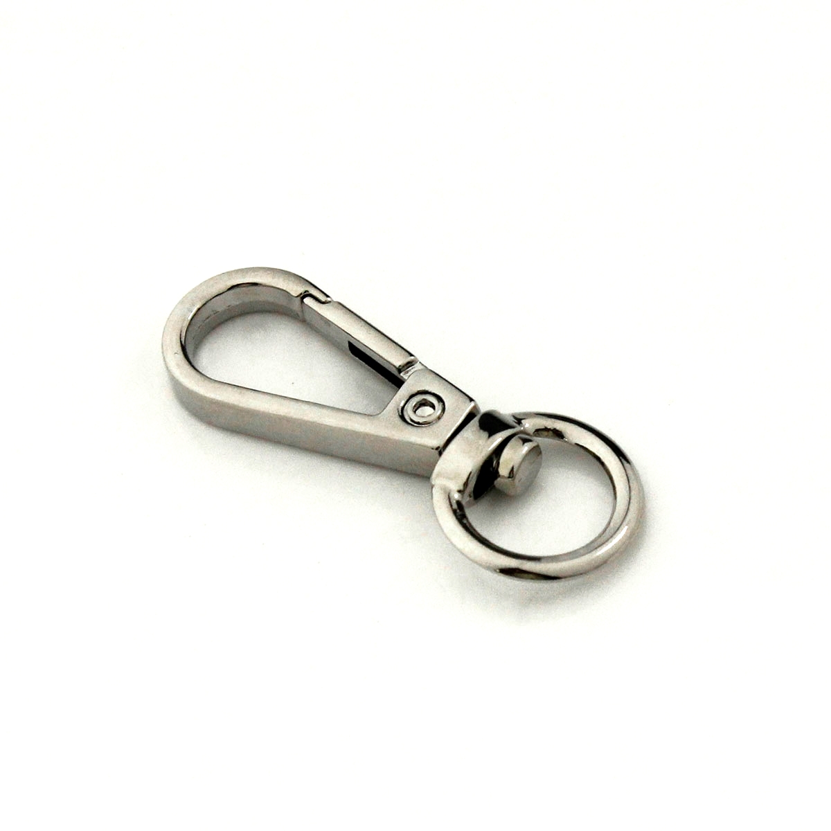 1Pcs Metal Swivel O-Ring Oog Karabijnhaak Trigger Sluitingen Clips Voor Diy Leather Craft Tas Riem Riem singels Sleutelhanger 42Mm: Antiek Messing