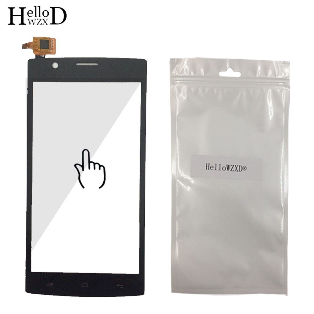 Touch Screen For Fly FS501 Nimbus 3 FS 501 Touch Screen Digitizer Glass Panel Lens Sensor Flex Cable Parts Tools Adhesive
