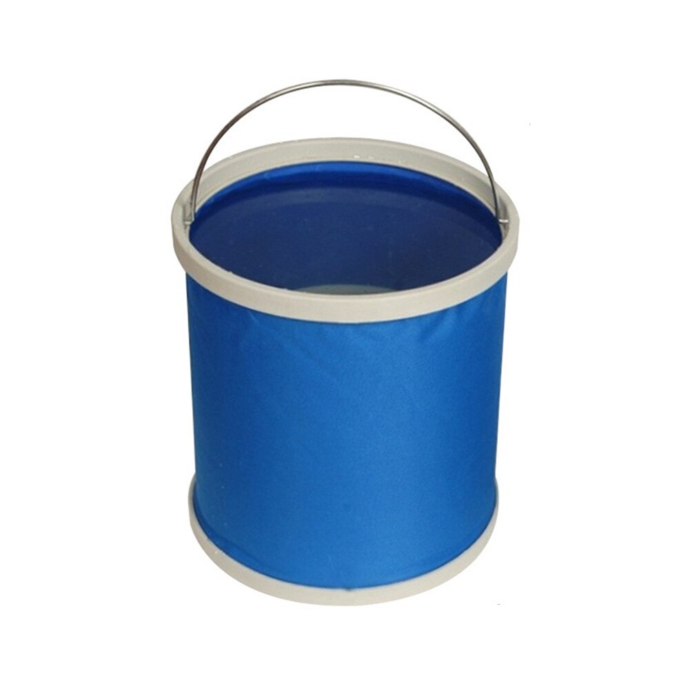 Portable Water Bucket Foldable Outdoor Travel Camping Hiking Fishing Water Storage Container Drinking Picnic Barrel: 13L
