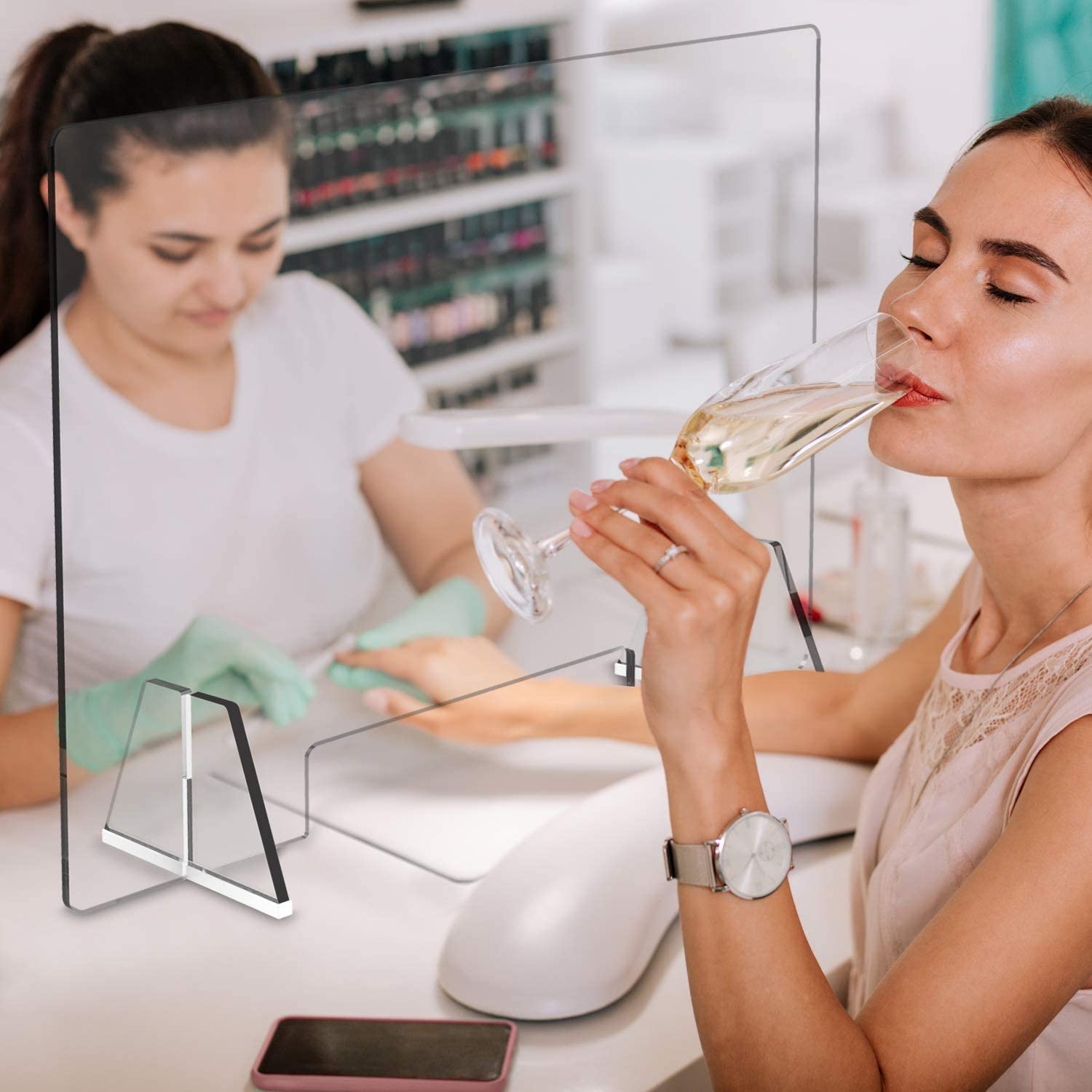 16 zoll x 16 zoll Plexiglas Schild Klar Acryl Niesen Bildschirm Schutz Für Zähler, Büro, rezeption Mit Transaktion Fenster