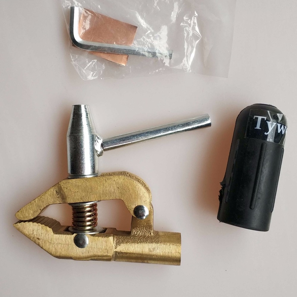 Kraftig svejseklemme 800a messing mma mig tig svejsemaskine jordklemme