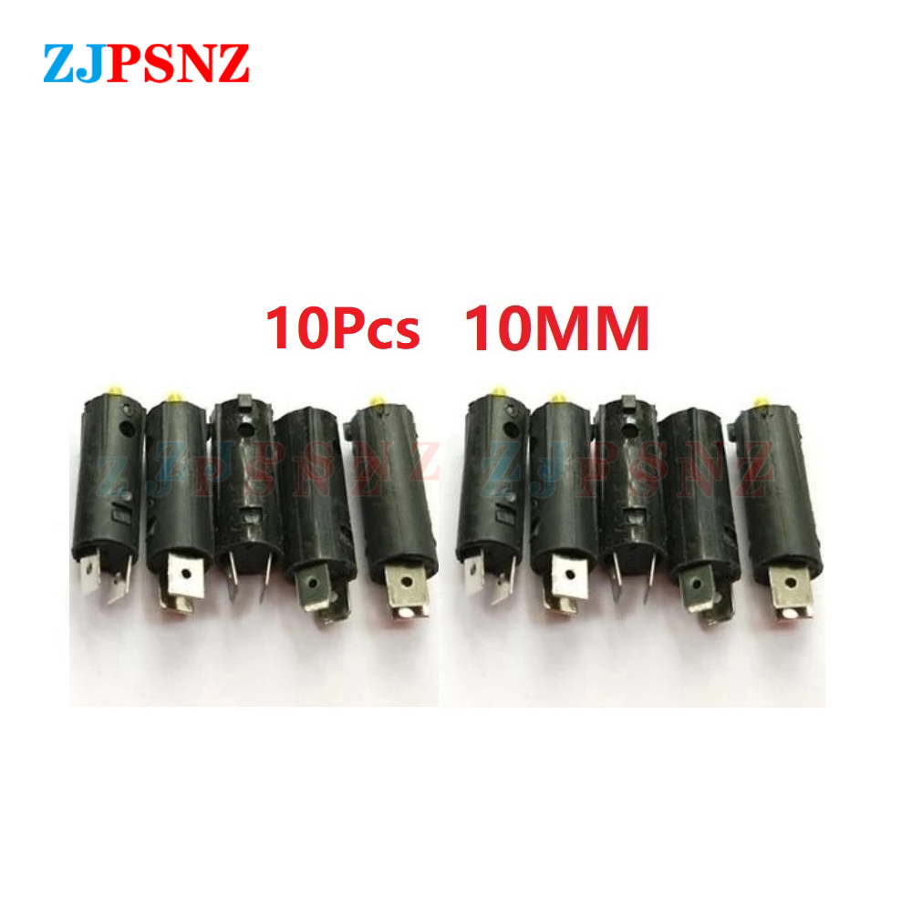 10Pcs 2Pins ATV Motorcycle Scooter Brake Light Control Switch 40x8mm 10mm Modified Brake Light Taillights Switch Clutch Switchs: 10Pcs 10mm