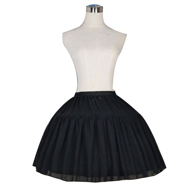 Crinoline Underskirt Tow Bones Everyday Fishbone Skirt Support Short Dress Cosplay Petticoat Ballet