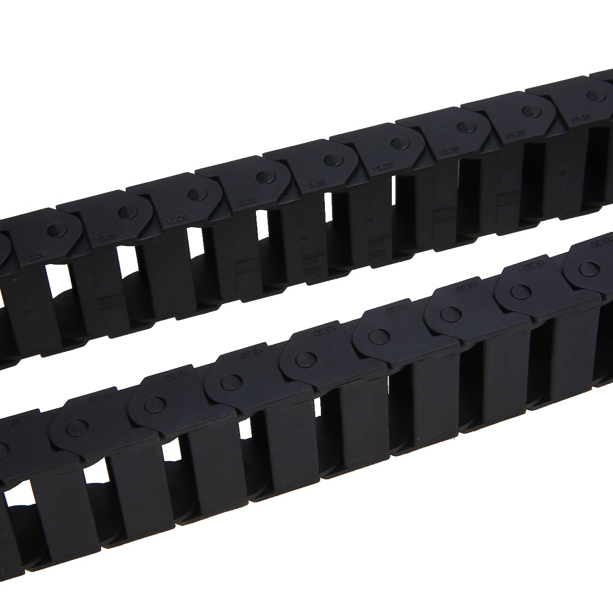 1M Kabel Drag Chain Nylon Sleepkabel Draad Carrier Graveermachine Accessoire 15x30mm