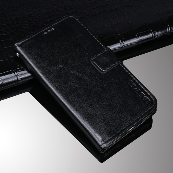 Para Oukitel K7 caso Pro cartera Flip de cuero de negocios Fundas teléfono carcasa para Oukitel K7 Pro cubierta Capa con ranura de la tarjeta, accesorios: Negro