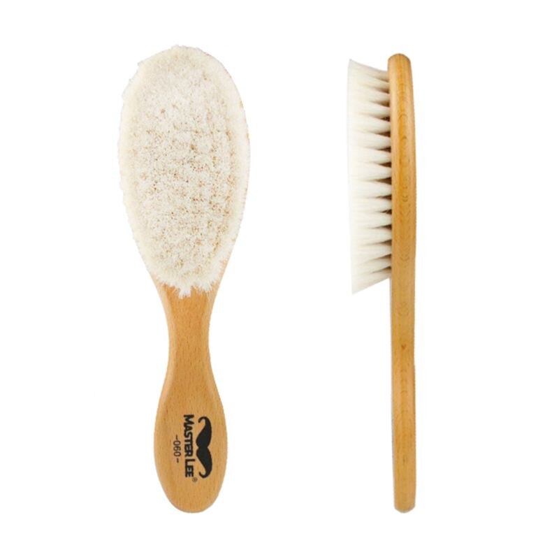 Cepillo de pelo de bebé de madera + conjunto de Peine perfecto para Baby Shower para recién nacidos 63HE