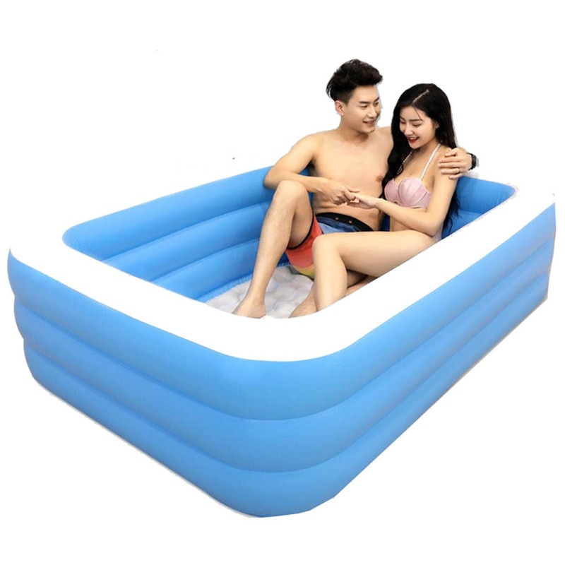 Piscine super grande famille extérieur grand jouet pataugeoire piscine gonflable pour enfants piscine épaissie bébé maison bébé