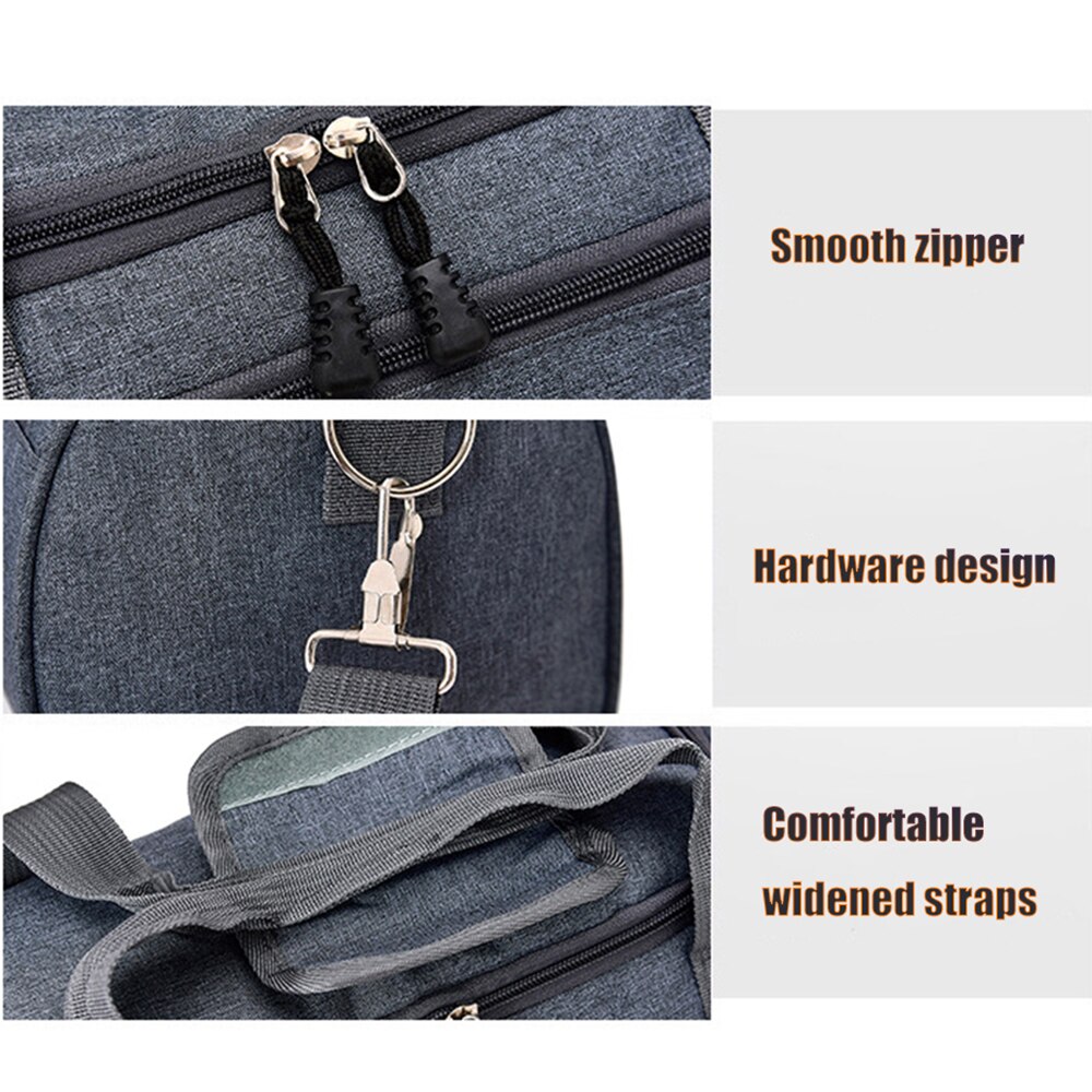 Bolsas de gimnasio para hombre y mujer, bolso de nailon impermeable, cilindro para exteriores, Mochila deportiva, bolso de viaje, 1798