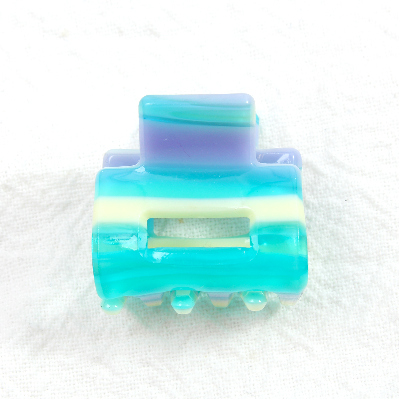 Bgffuy léopard corée acétate creux coloré Mini griffes de cheveux crabe pinces à cheveux pour enfant filles épingles à cheveux accessoires de cheveux Barrettes