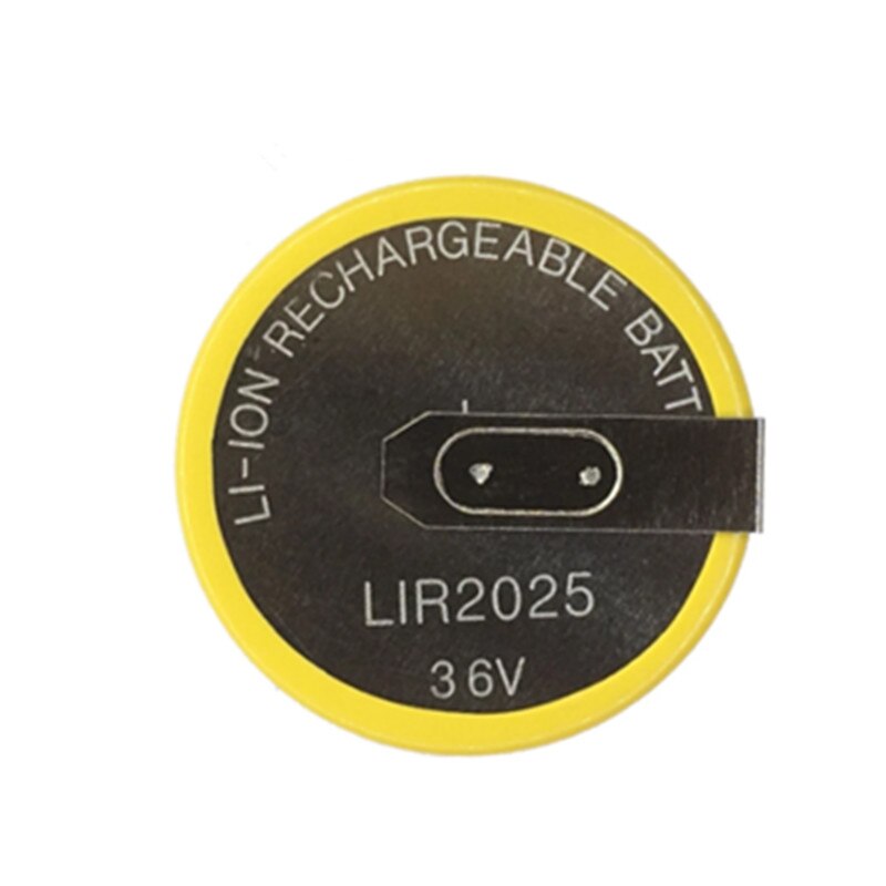 Oplaadbare Knop Batterij 90 Graden Lir 2025 LIR2025 Autosleutel Opgeladen Batterij Model Voor Bmw Auto Afstandsbediening Sleutel