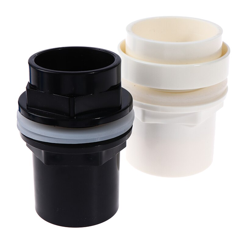 20-50mm PVC Connectors Thicken Fish Tank Pipe Garden Drain Pipe Adapter