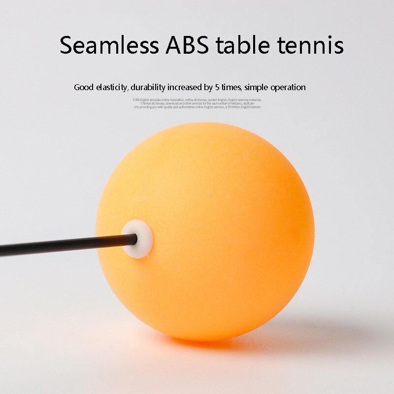 Table Tennis Set Trainer Training Kids Ping-Pong Indoor Sport Game