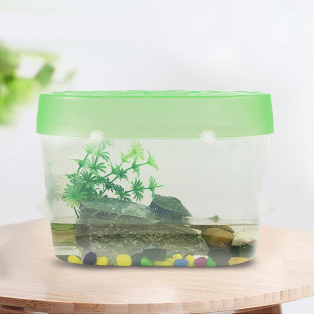 Eco-friendly Universal with Handle Fish Breeding Isolation Travel Box Aquarium Supplies Reptile Carrier Small Pet Crate