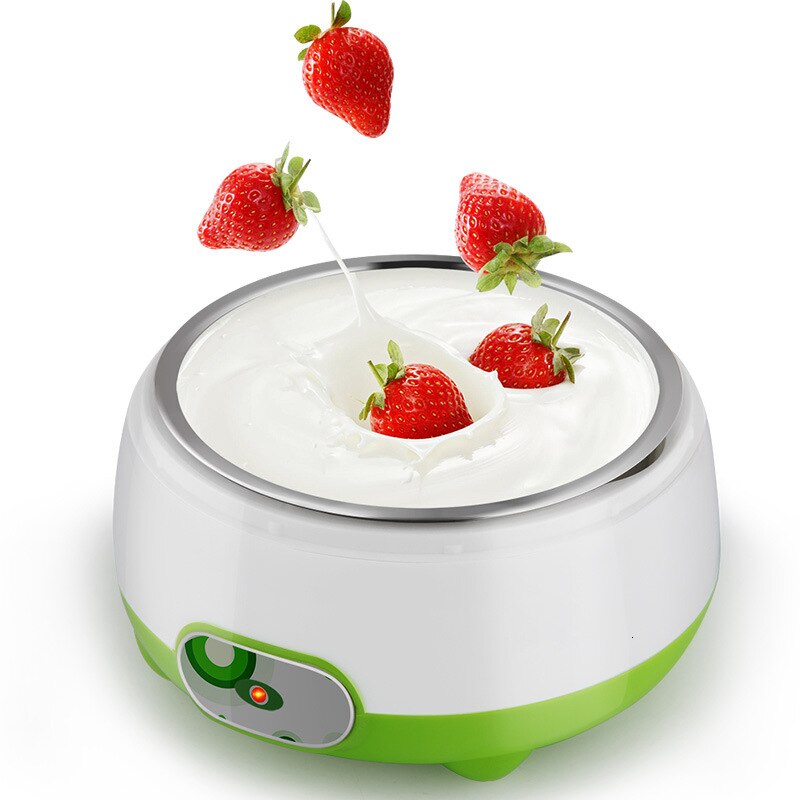 220v 1l automatisk el-yoghurtfabrikant diy-yoghurt-værktøjsværktøj plastbeholder kithchen-apparater