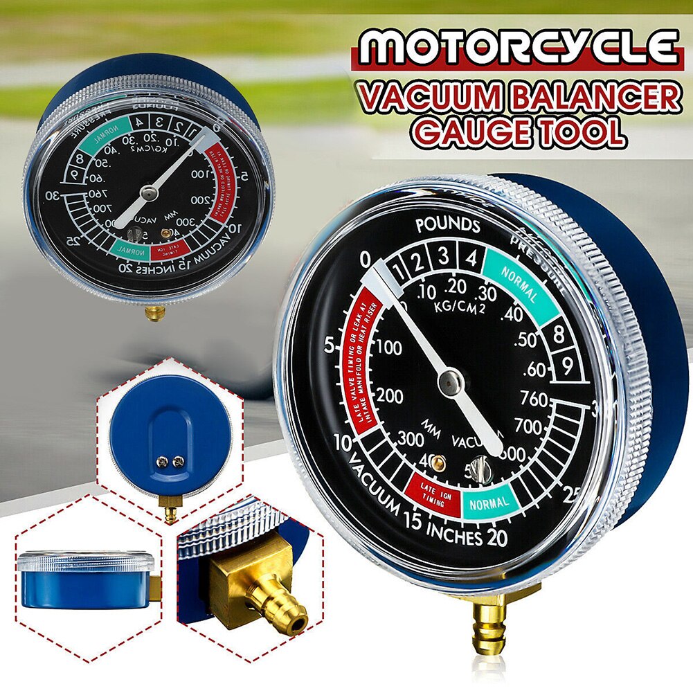Motorcycle Fuel Vacuum Carburetor Synchronizer Carb Sync Tool Tuner Balancer