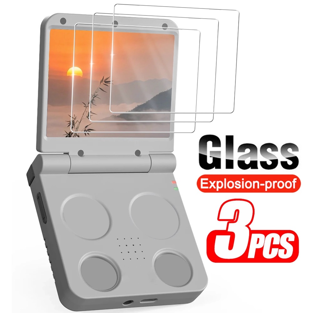 Tempered Glass Screen Protectors for Miyoo Mini Flip Game Console High Definition Hardness Protective Films for MIYOO Mini Flip