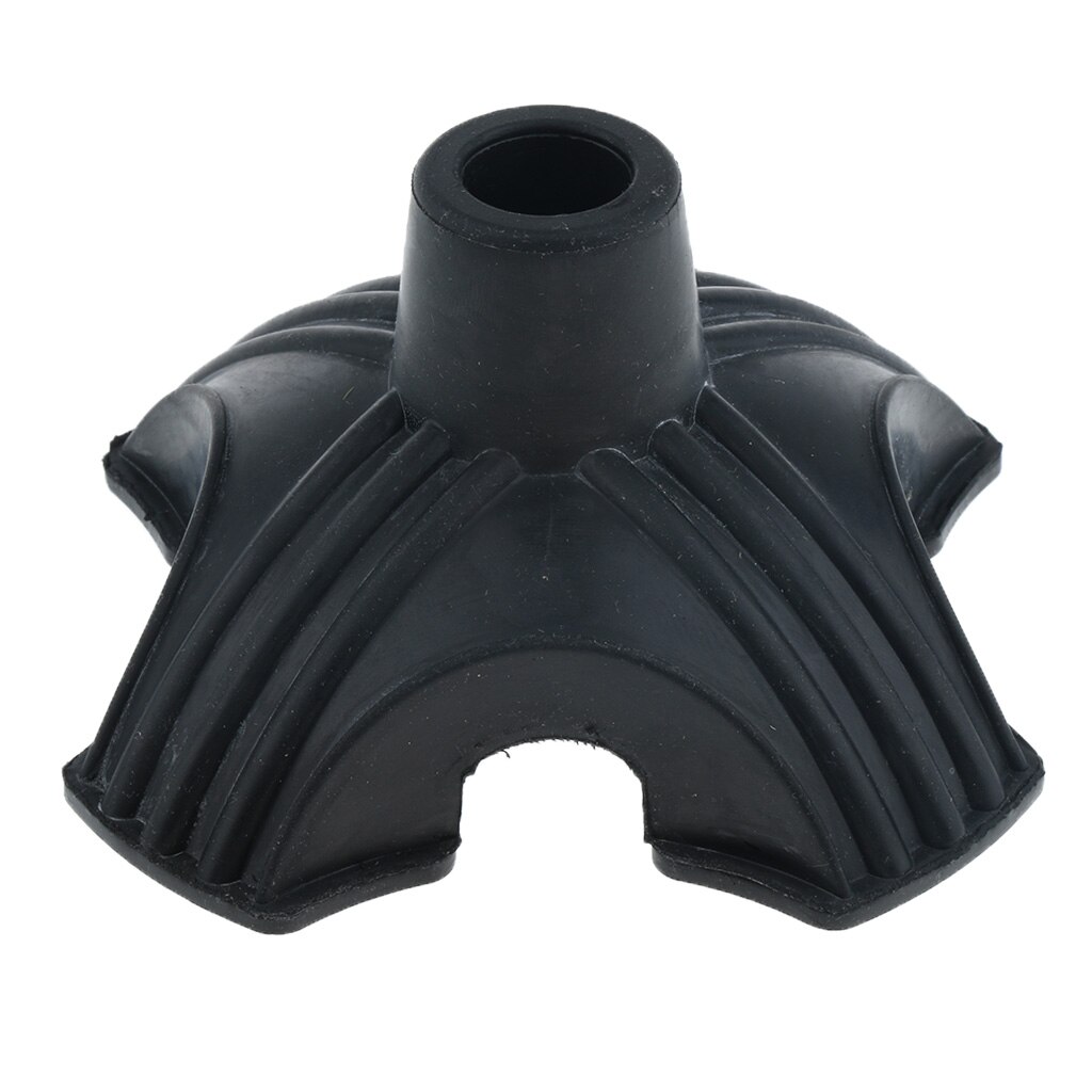 Quad Rubber Replacement Tip For Cane Stick Crutches 7/8 Inch