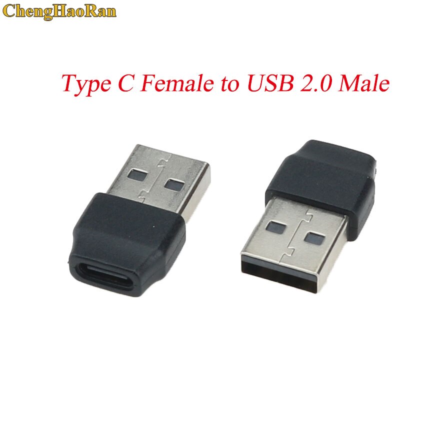 1 stk usb 3.1 type c han til kvinde usb 2.0 3.0 konverter usb-c adapter til samsung huawei smart phone portable connector
