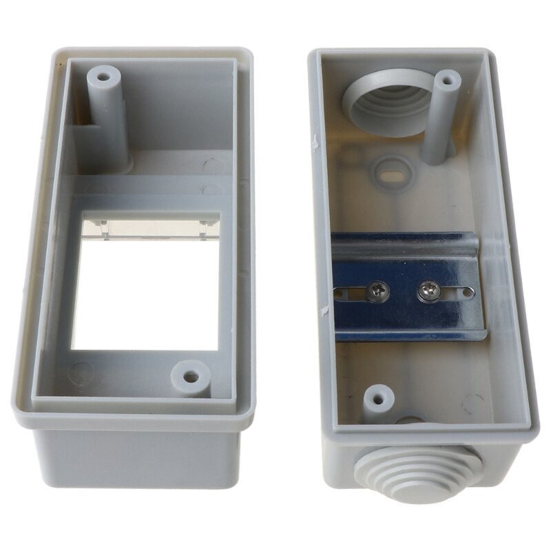 Skrzynka rozdzielcza oświetlenia domowego wodoodporna IP65 z przezroczysta osłona skrzynka na kable przyłączeniowe akcesoria