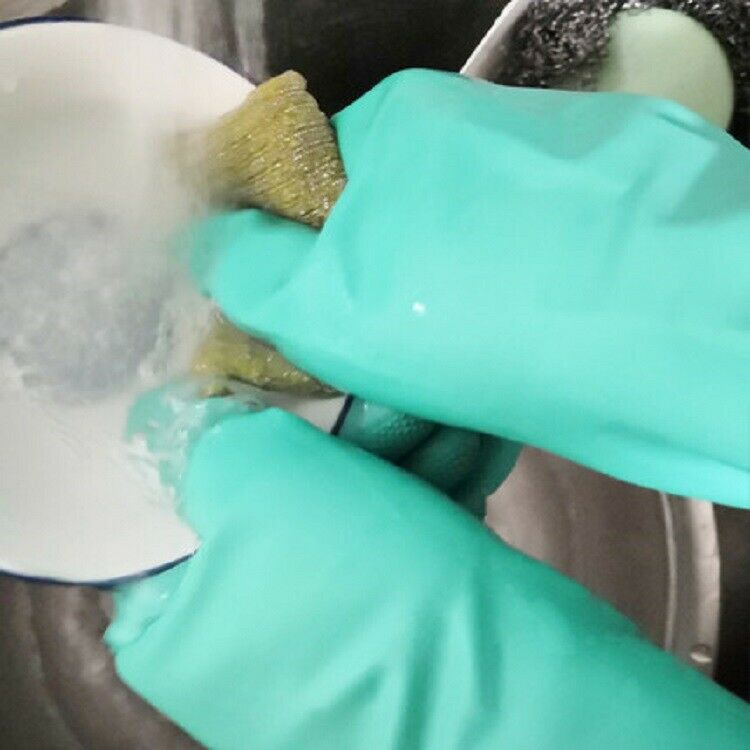 Wonder Grip Nitrile Solvent Resistant Safety Work Gloves Household Anti-oil Waterproo Dishwashing Cleaning Gloves Laboratory