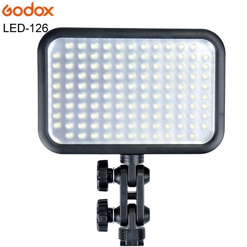 Godox LED 126 LED-126 LED Video Lamp voor Digitale Camera Camcorder DV Canon Nikon Sony Pentax Olympus Panasonic