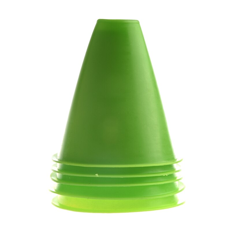 5 uds. Conos de 3 pulgadas para patines Slalom patinaje sobre ruedas-verde