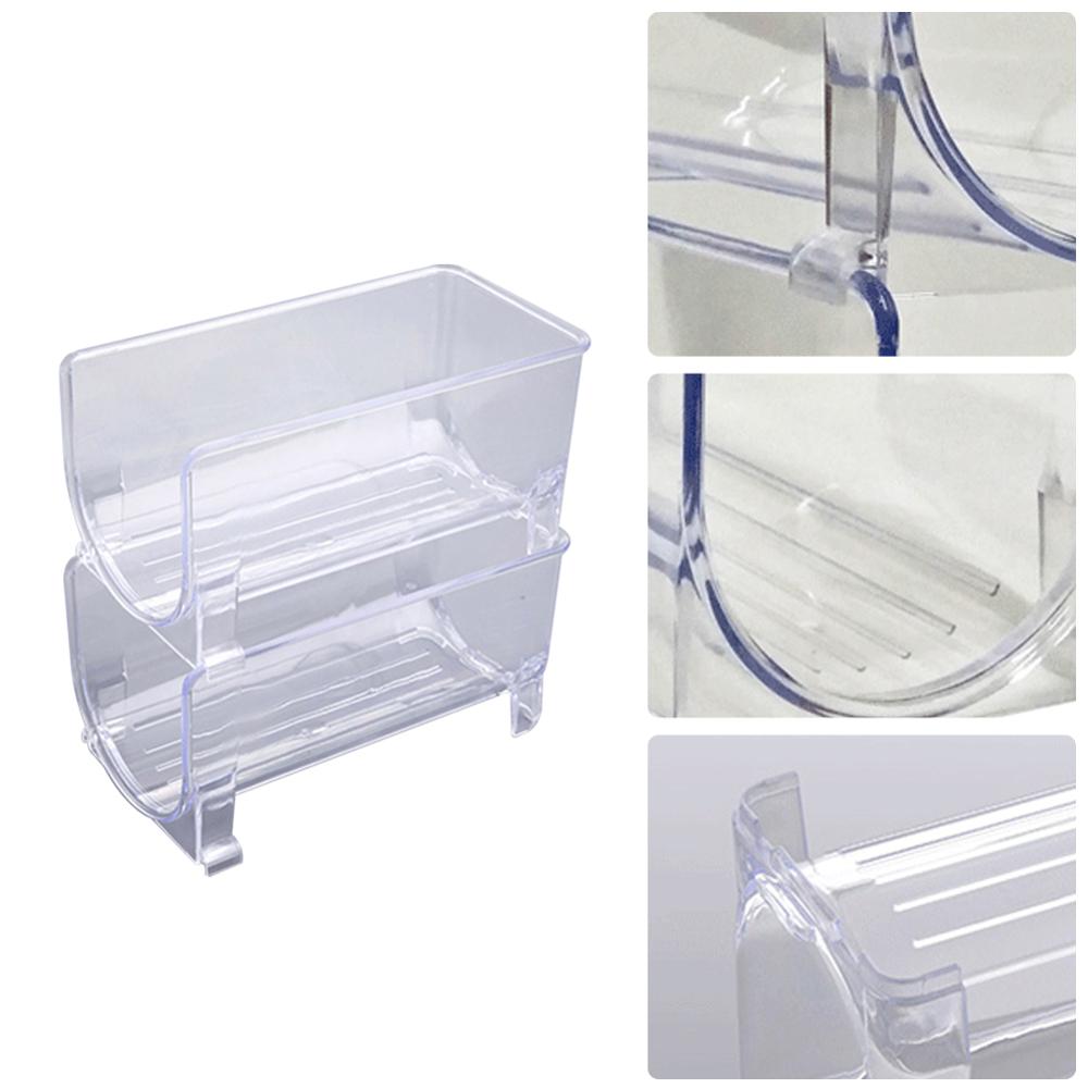 Refrigerator wine rack stand Stackable Anti-slip Wine Storage Organizer wine accessories for the kitchen Countertops Table Top