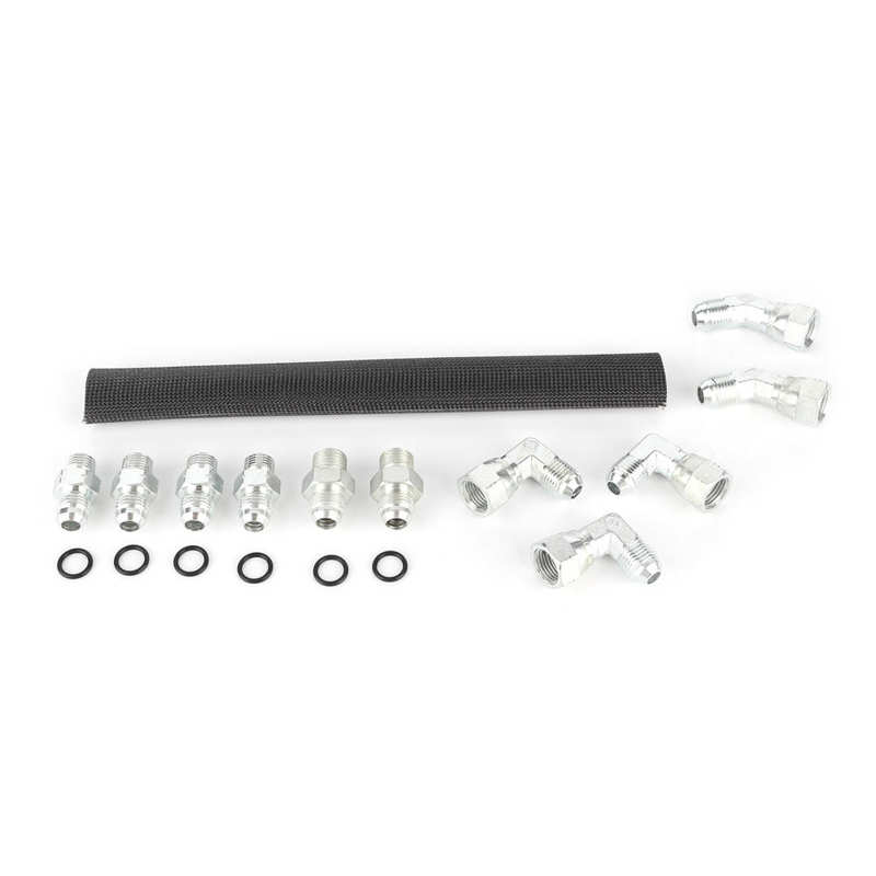 oil extractor fuel tank HPOP Line High Pressure Oil Pump Crossover Hose Fit for Ford 7.3L Powerstroke/E‑350 Club Wagon auto