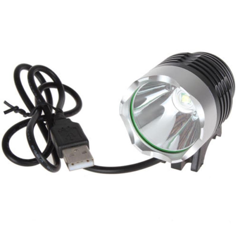 1200Lm Lumen Fiets Licht 3 Modes Xm-T6 Led Fiets Licht Koplamp Q5 Usb Lumen Fiets Lamp Koplamp Zaklamp