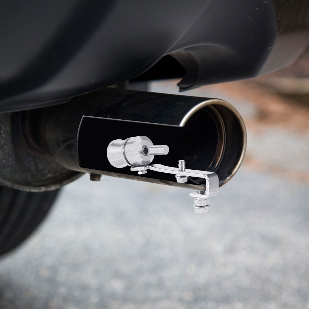 Universal simulador Whistler de la motocicleta del coche de la onda de sonido modificación imitador Turbo silbato tubo de escape de sirena