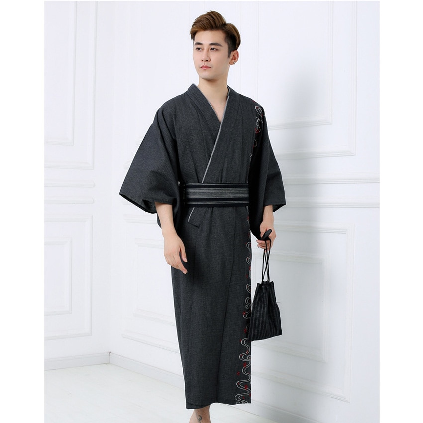 Kimono japonés y Yukata para hombre