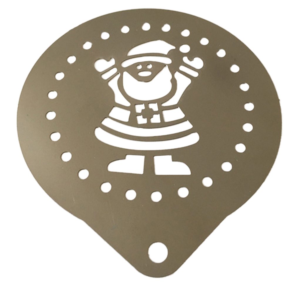 1 Pc Koffie Latte Cappuccino Barista Art Stencils Cake Stofdoek Sjablonen Koffie Gereedschap Accessoires Gusto Nespresso Zavarnik Dolce