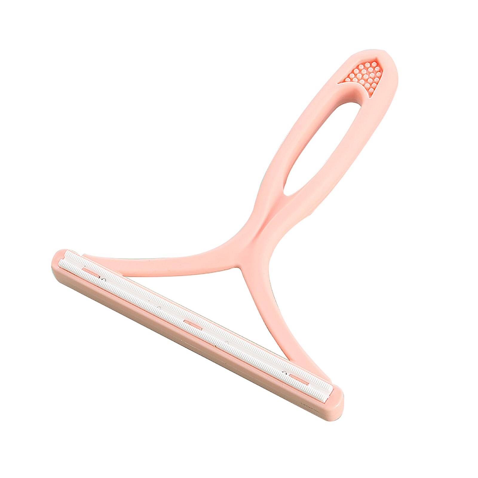 Rimozione dei capelli portatile rimozione manuale della lanugine spazzola per rasoio Babric lanugine strumento per la pulizia dei capelli a doppio lato per moquette tessuta: rosa 