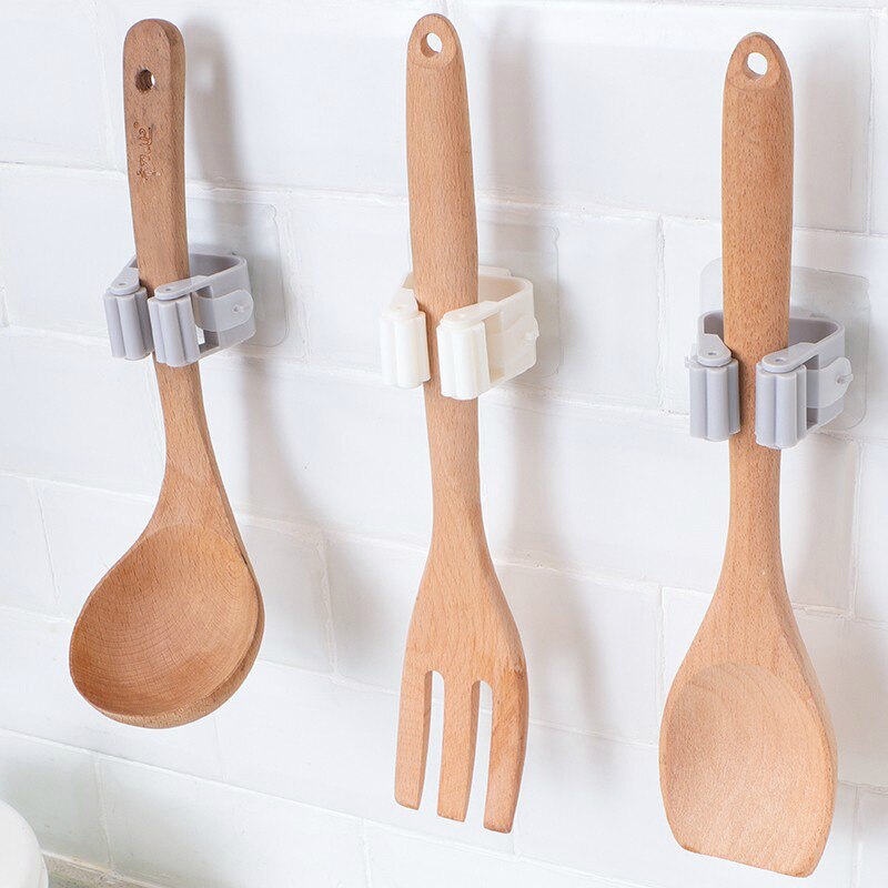 Keuken Accessoires Gadget Wandmontage Mop Bezem Organizer Houd Gereedschap Zelf Stok Badkamer Tuin Magazijnstelling Paraplu Up Haken