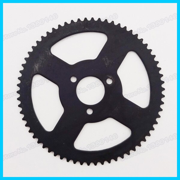 Piñón trasero de 25H y 66 dientes para Mini Moto, accesorio chino de 2 tiempos, y 49cc 47cc, Dirt Pocket, Atv, Quad