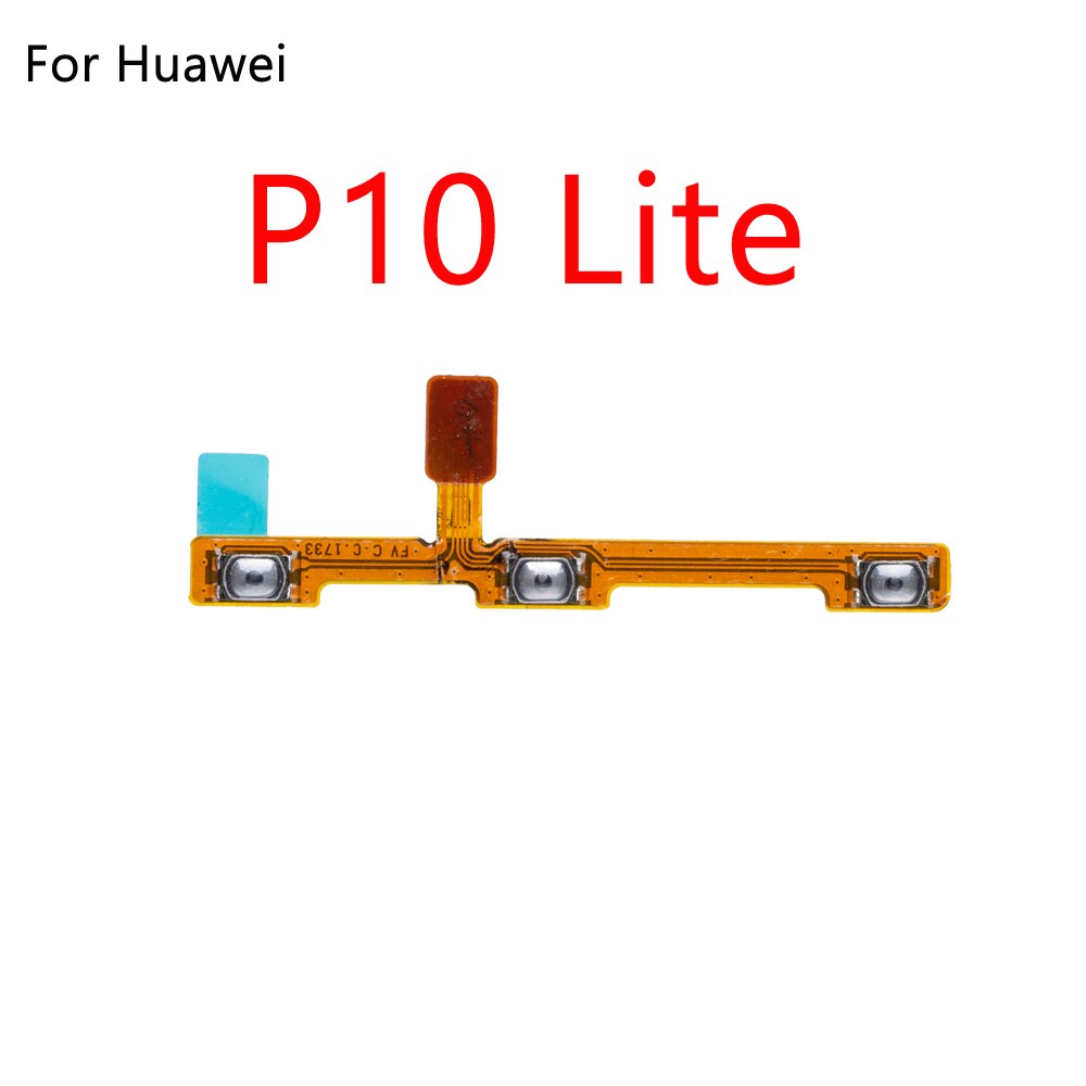 Power ON OFF Button For HuaWei P30 P20 Pro P10 P9 Plus Lite P Smart Silent Volume Button Ribbon Flex Cable: For P10 Lite