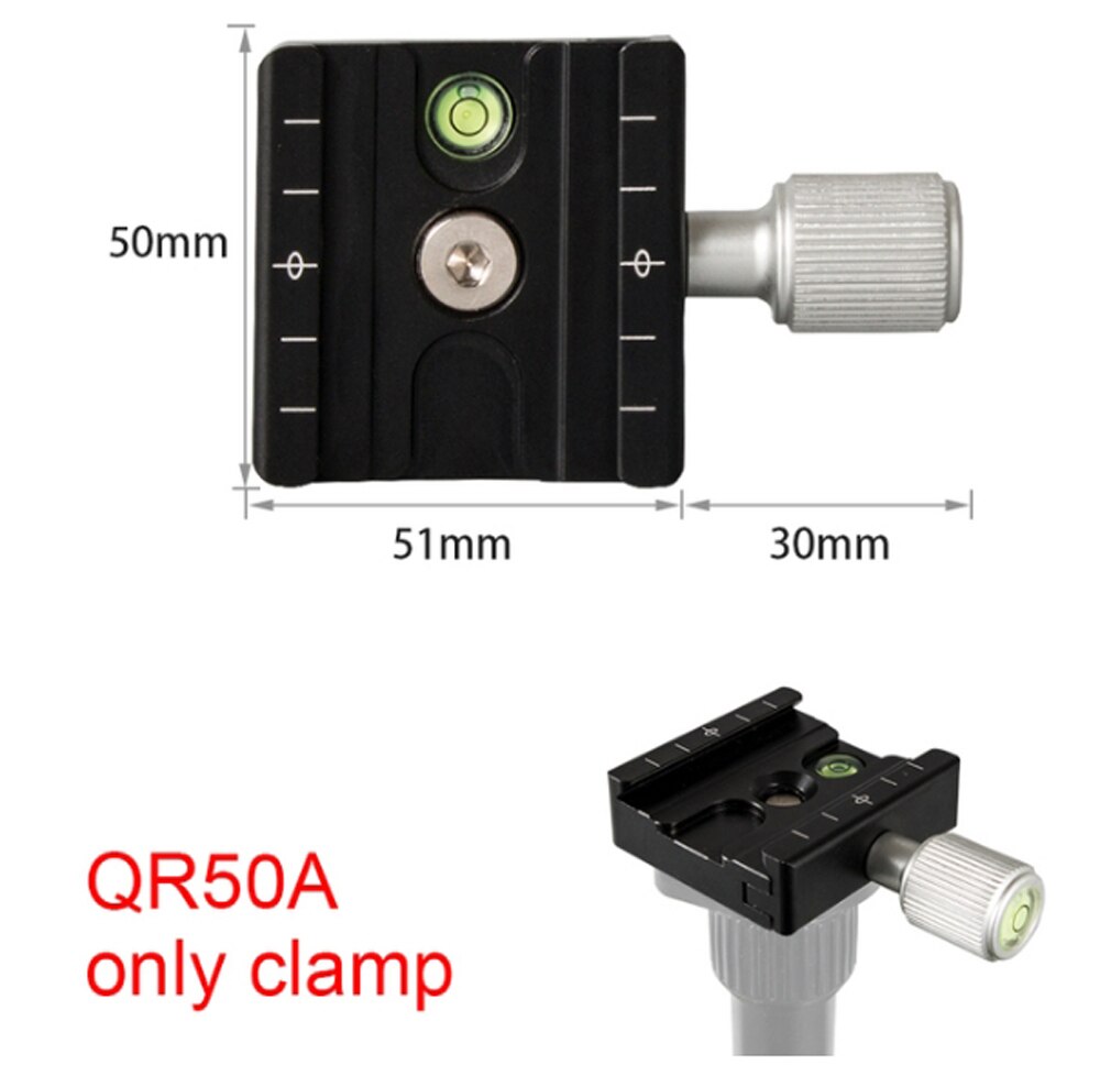 Arca Swiss 50mm Camera Clamp Quick Release Clamp For Camera Tripod