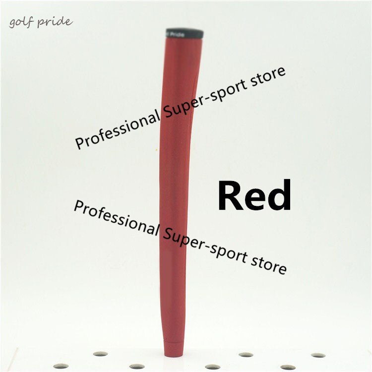 Empuñadura de palo de Golf 58R, 10 unids/lote, agarre de goma de ,: Rojo