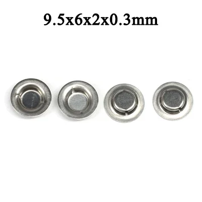 18650 Battery Spot Welding Cap Alternative Electrode Tip Cap Positive Spot Welding Accessories Battery Negative Flat Gasket: Yellow / 0.3mm