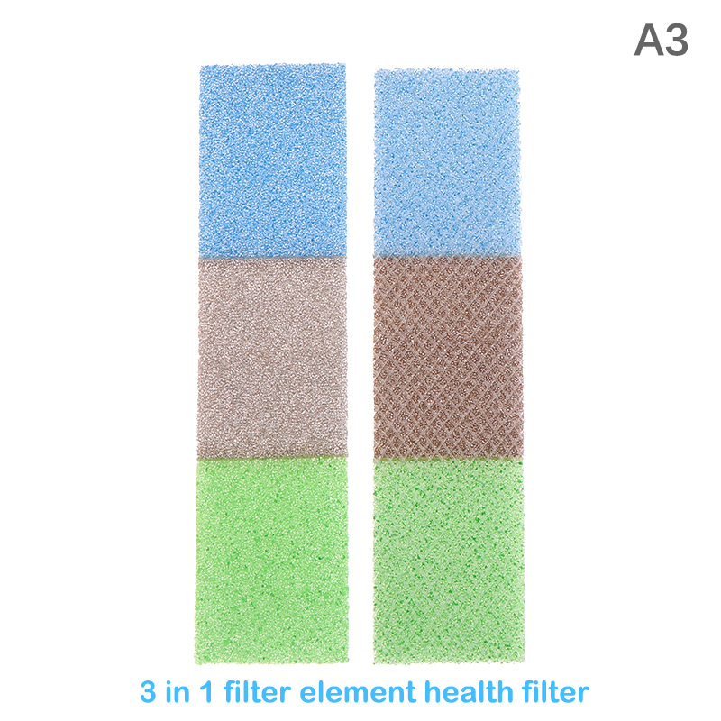 Filtro de algodón para aire acondicionado Gree, 2 piezas, para salud, malla azul, verde, negra: Azul