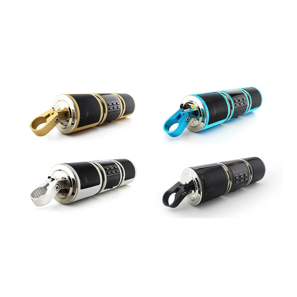 Waterproof Motorbike Audio Bluetooth Motorcycle Handlebar Radio Sub-woofer Dirt Bike With MP3 Player FM Radio