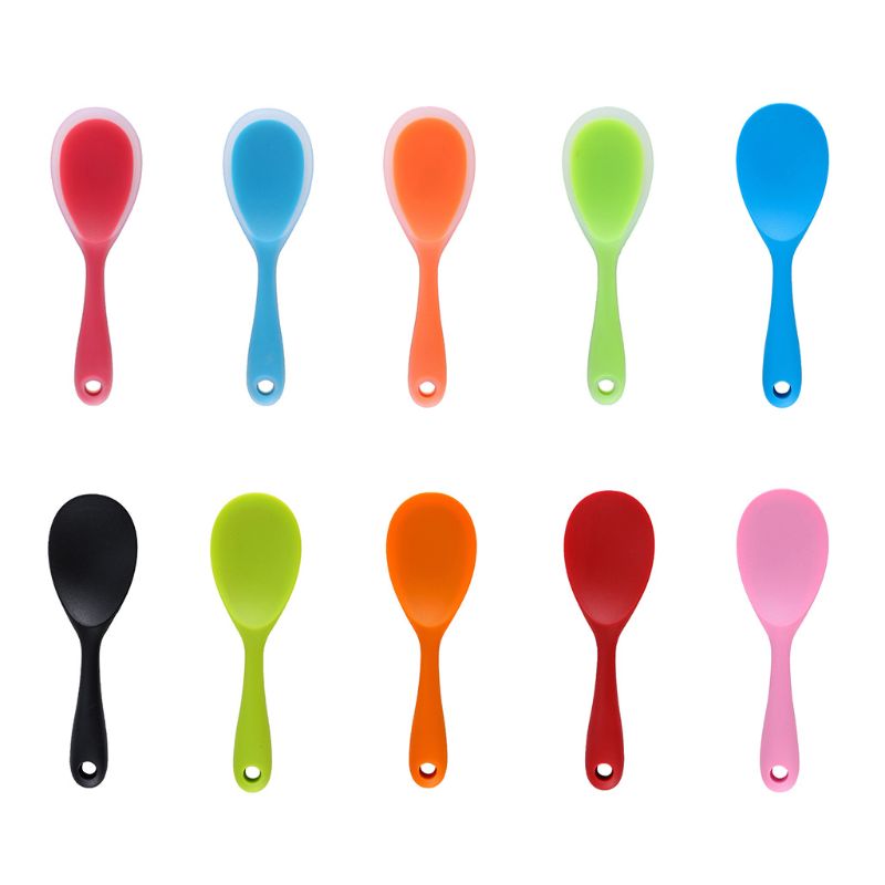 non-stick silicone rice spoon. X4YD