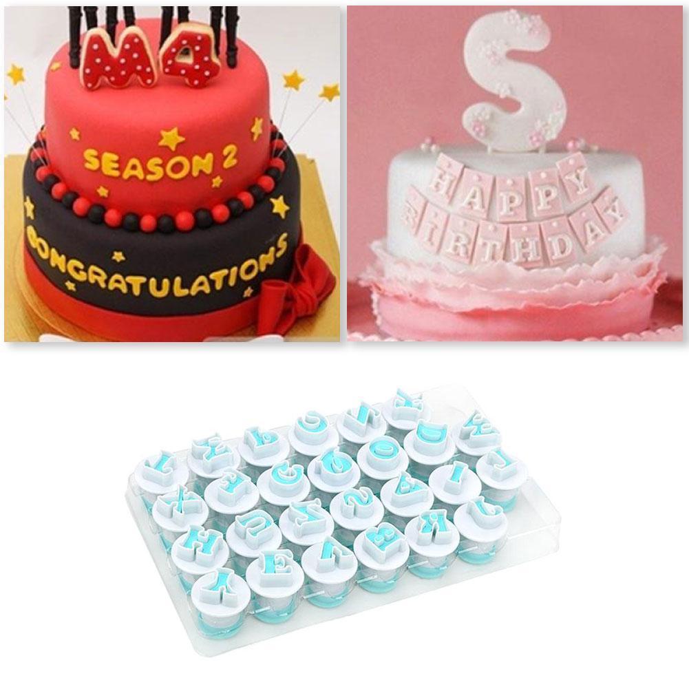 26 kleine en kleine letters spring biscuit mal taart print stans mal decoratieve fondant bakken  h8 a 8