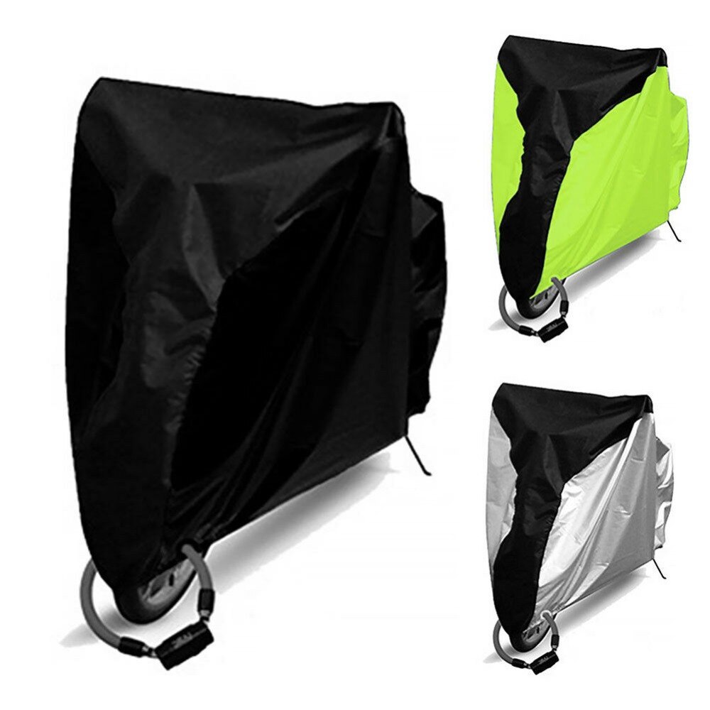 Capa protetora de chuva para bicicleta, proteção à prova d'água, uv para utilidade de bicicleta, tamanho externo, m, l. xl 4 cores