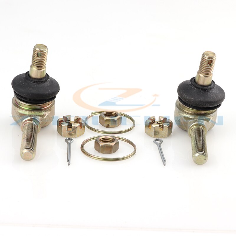 Haste de gravação para direção da mão esquerda e direita, 1 par m10, extremidades adequadas para yamaha banshee guerreiro yfb yfm raptor peças do atv 250 350 400